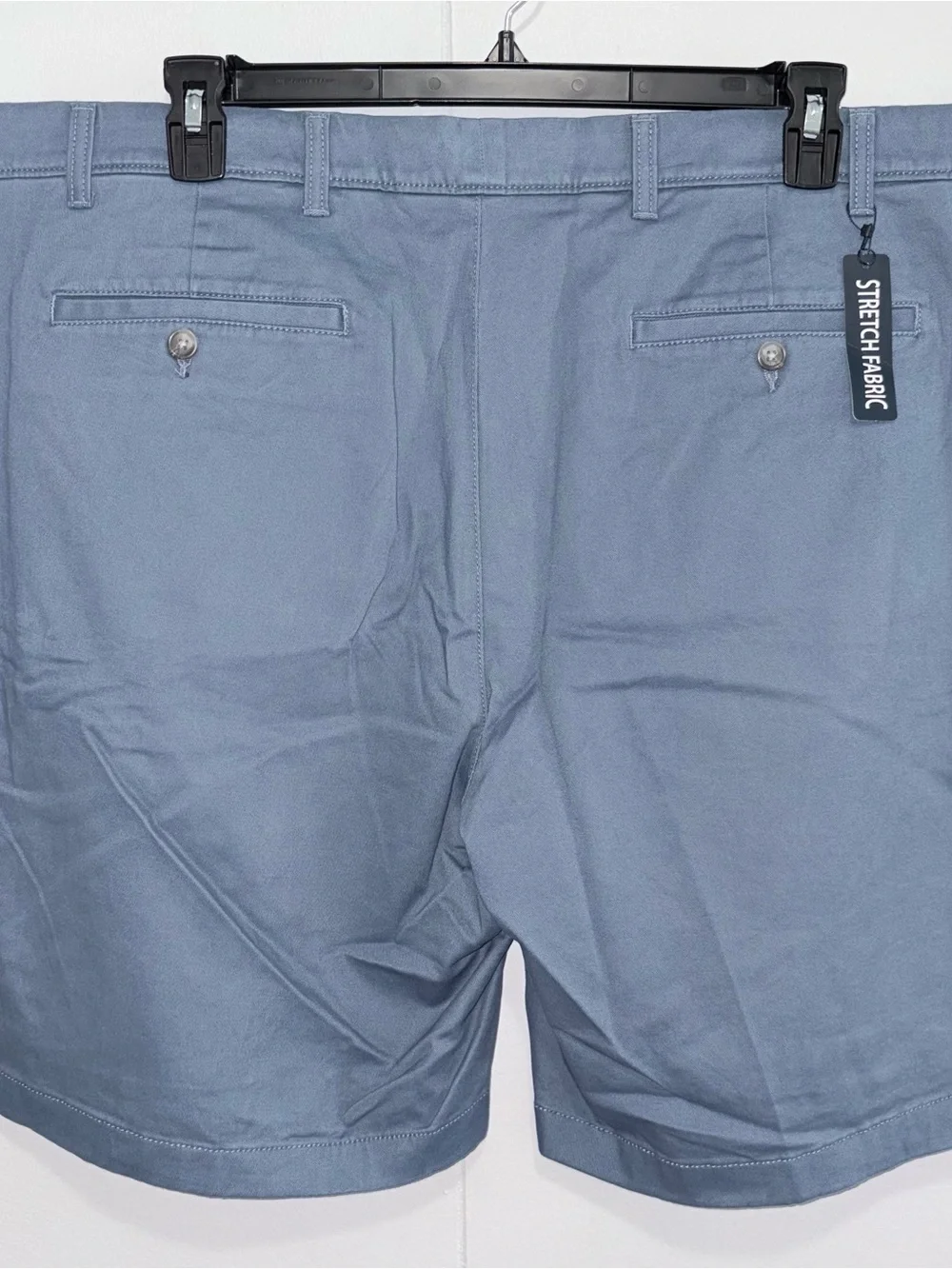 Roundtree & Yorke Mens Big & Tall Shorts 44 Vint Indigo Classic Fit NWT